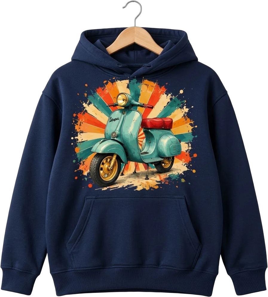 Retro Vespa Hoodie