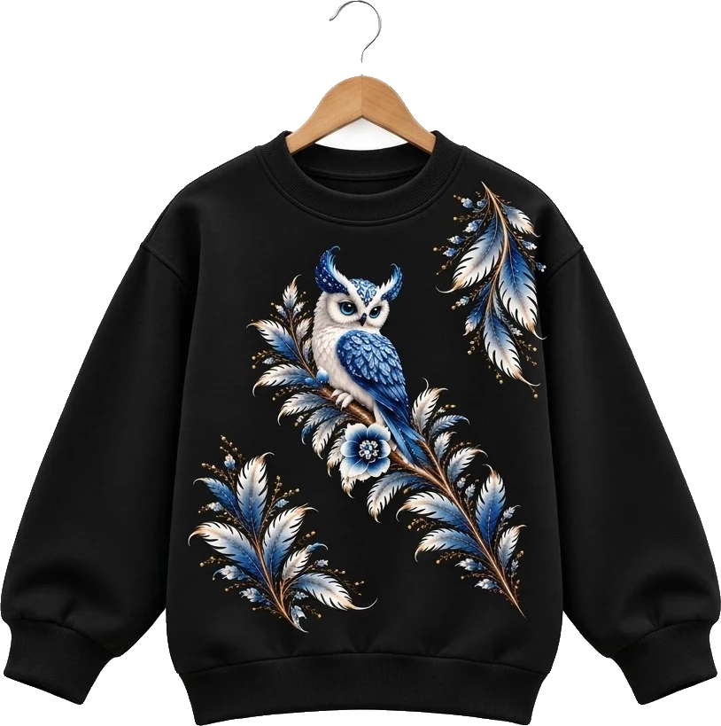 Gece Baykuşu Sweatshirt