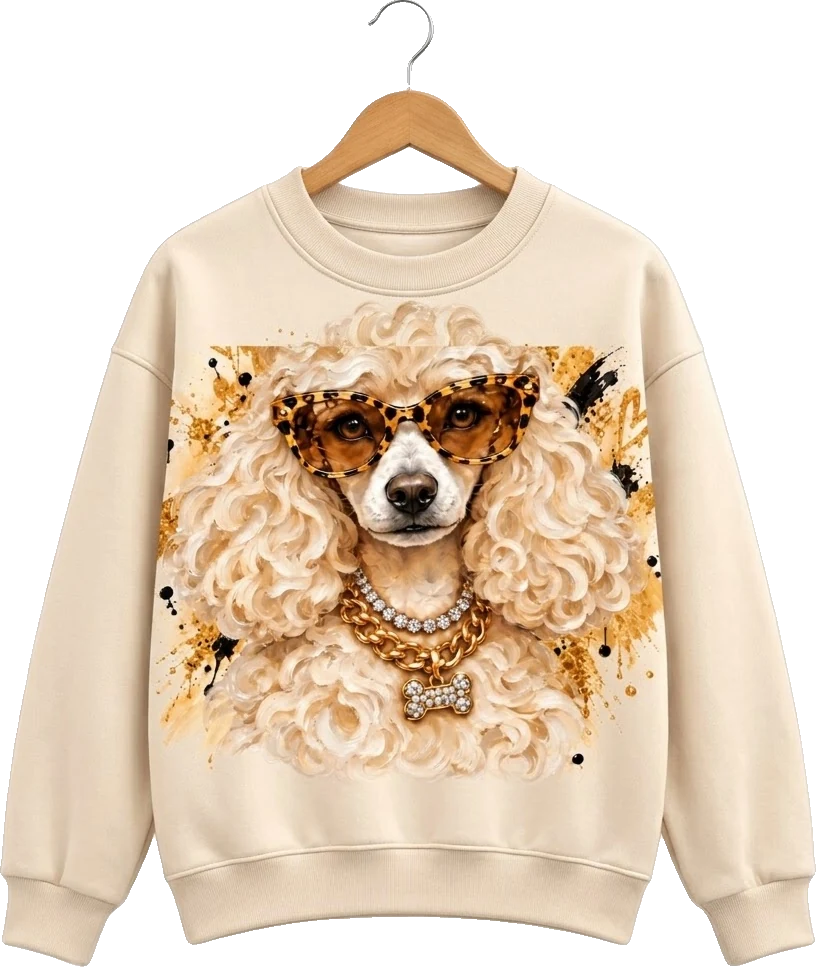 Kıvırcık Kaniş Sweatshirt